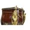 Antique Wooden Chest with Wilt Bronzes and Marble Top, Image 3