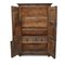 Antique Spanish Parchment Cupboard with Cartelones 6