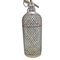 Antique Crystal Siphon Covered with Silver Metal Mesh 3