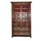 Antique Spanish Castillian Carved Wood Cabinet 6