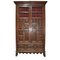 Antique Spanish Castillian Carved Wood Cabinet 1