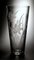 Italian Cut and Ground Crystal Vase with Flower Decoration, 1983, Image 4