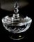 Italian Cut and Ground Crystal Table Centerpiece with Lid, 1985, Image 4