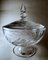 Italian Cut and Ground Crystal Table Centerpiece with Lid, 1985 2