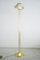 Brass Floor Lamp with Glass Work by Vetro Vito, Italy 7