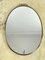 Specchio Mid-Century in ottone, Italia, anni '60, Immagine 9