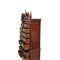Tallboy clásico de madera tallada con nueve cajones con tiradores de bronce, Imagen 6