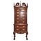 Classic Carved Wood Tallboy with Nine Drawers with Bronze Handles 10