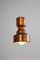 Danish Copper Pendant Lamp, 1960s 3