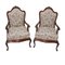 Antique English Armchairs, Set of 2 1