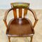 Vintage Wooden and Leather Former Clerks Chair by G.H.K, 1930s 3