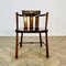 Vintage Wooden and Leather Former Clerks Chair by G.H.K, 1930s, Image 11
