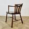 Vintage Wooden and Leather Former Clerks Chair by G.H.K, 1930s, Image 2