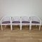 Italian Bentwood and Viannese Braid Chair, 1970s, Set of 4 1