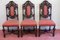 Vintage Victorian English Oak Dining Chairs, 1880, Set of 6 19