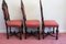 Vintage Victorian English Oak Dining Chairs, 1880, Set of 6, Image 14