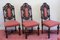 Vintage Victorian English Oak Dining Chairs, 1880, Set of 6, Image 15