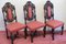 Vintage Victorian English Oak Dining Chairs, 1880, Set of 6 1
