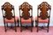 Vintage Victorian English Oak Dining Chairs, 1880, Set of 6, Image 17