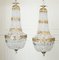 rench Empire Style Bag Chandeliers, Set of 2 1