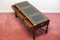 Vintage Oak and Brass Military Campaign Coffee Table 2