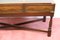 Vintage Oak and Brass Military Campaign Coffee Table 5