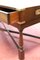 Tavolino da caffè vintage in quercia e ottone, Immagine 9