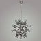 Mid-Century German Atomic Pendant Lamp in Silver by Friedrich Becker for Cosack, 1970s 1