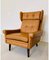 Dänischer Vintage Stuhl aus Hellbraunem Leder von Svend Skipper, 1960er 3
