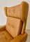 Dänischer Vintage Stuhl aus Hellbraunem Leder von Svend Skipper, 1960er 5