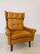 Dänischer Vintage Stuhl aus Hellbraunem Leder von Svend Skipper, 1960er 1