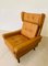 Dänischer Vintage Stuhl aus Hellbraunem Leder von Svend Skipper, 1960er 10