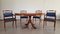 Tavoli da pranzo allungabili in stile inglese con sedie, set di 5, Immagine 3