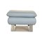 Leather Stool in Blue by Koinor Rossini 7