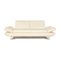 Two-Seater Sofa in Cream Leather from Koinor 1
