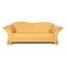 Cremefarbenes 2-Sitzer Sofa aus Leder von Machalke 1