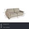 Conseta Fabric Two-Seater Sofa from Cor, Image 2