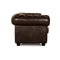 Chesterfield Three-Seater Sofa in Leather, Image 8