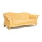 Cremefarbenes 2-Sitzer Sofa aus Leder von Machalke 8