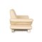 Zwei-Sitzer Sofa aus beigefarbenem Leder von Koinor Rossini 6