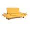 Two-Seater Sofa in Yellow from Koinor Rossini 3