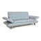 Three-Seater Sofa in Blue Leather from Koinor Rossini 6
