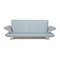 Three-Seater Sofa in Blue Leather from Koinor Rossini 8