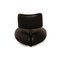 Pallone Pa Leather Armchair in Black from Leolux 7