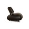Pallone Pa Leather Armchair in Black from Leolux 6