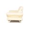 Zwei-Sitzer Sofa aus cremefarbenem Leder von Koinor Rossini 11