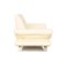 Zwei-Sitzer Sofa aus cremefarbenem Leder von Koinor Rossini 9