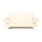Two-Seater Sofa in Cream Leather from Koinor Rossini 10