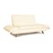 Two-Seater Sofa in Cream Leather from Koinor Rossini 3