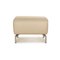 Leather Stool in Light Grey from Koinor Vanda 7